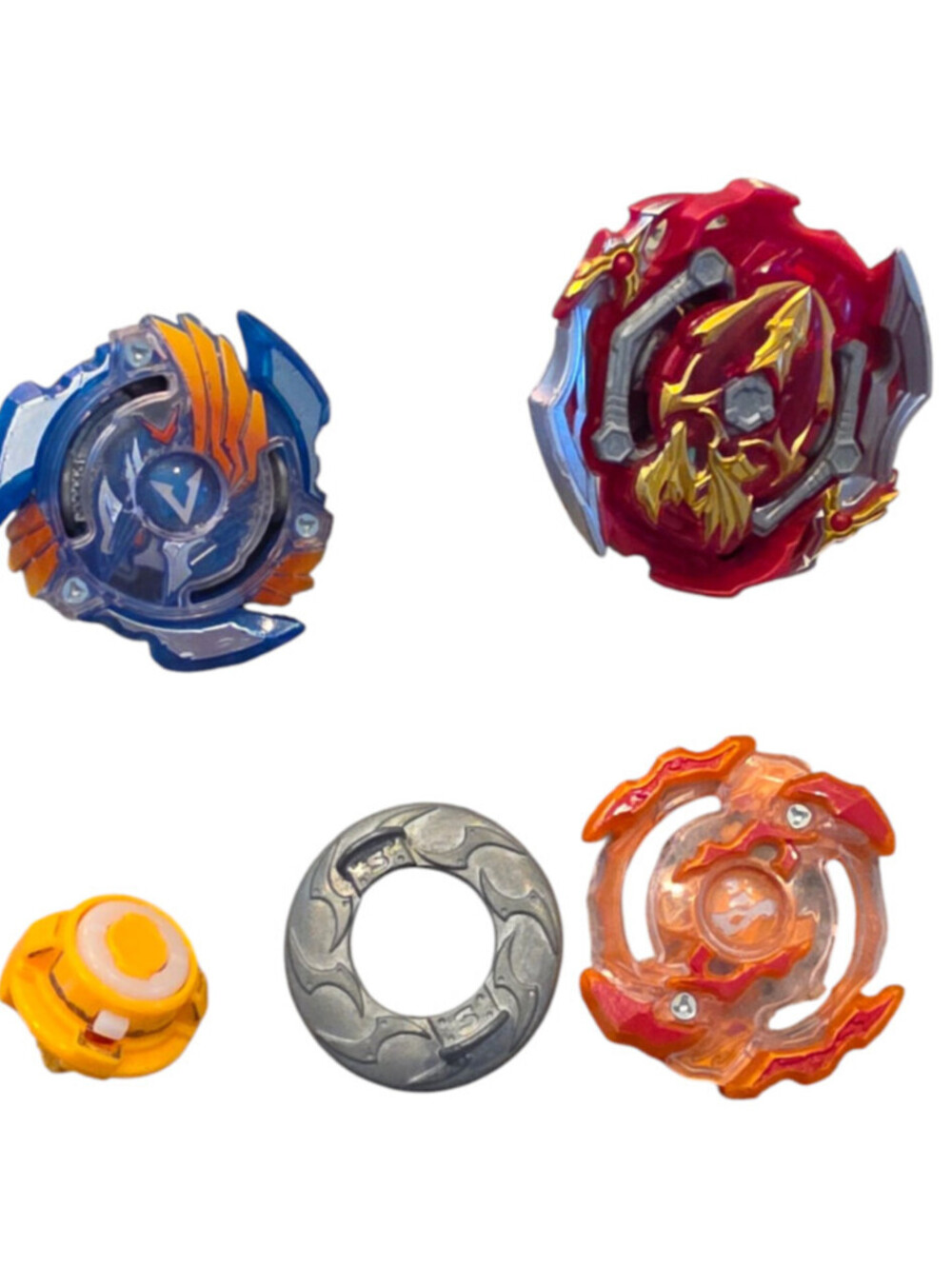 Takara Tomy Beyblade Burst B-201 Zest Achilles Customized Lot